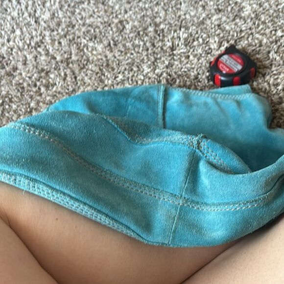 Lucky brand blue genuine suede leather purse - Picture 9 of 9